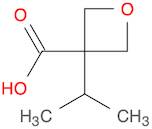 3-Oxetanecarboxylic acid, 3-(1-methylethyl)-