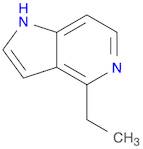 1H-Pyrrolo[3,2-c]pyridine, 4-ethyl-