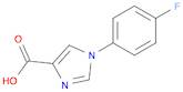 1H-Imidazole-4-carboxylic acid, 1-(4-fluorophenyl)-