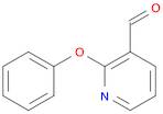 3-Pyridinecarboxaldehyde, 2-phenoxy-