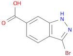 1H-Indazole-6-carboxylic acid, 3-bromo-