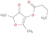 Butanoic acid, 4,5-dihydro-2,5-dimethyl-4-oxo-3-furanyl ester