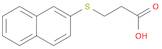 Propanoic acid, 3-(2-naphthalenylthio)-