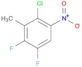 Benzene, 2-chloro-4,5-difluoro-3-methyl-1-nitro-