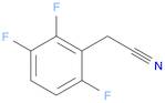 Benzeneacetonitrile, 2,3,6-trifluoro-