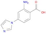 Benzoic acid, 2-amino-4-(1H-imidazol-1-yl)-