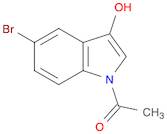 Ethanone, 1-(5-bromo-3-hydroxy-1H-indol-1-yl)-