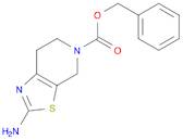 Thiazolo[5,4-c]pyridine-5(4H)-carboxylic acid, 2-amino-6,7-dihydro-, phenylmethyl ester
