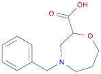 1,4-Oxazepine-2-carboxylic acid, hexahydro-4-(phenylmethyl)-