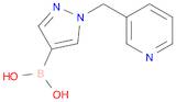 Boronic acid, B-[1-(3-pyridinylmethyl)-1H-pyrazol-4-yl]-