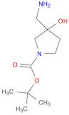 1-Pyrrolidinecarboxylic acid, 3-(aminomethyl)-3-hydroxy-, 1,1-dimethylethyl ester