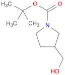 1-Pyrrolidinecarboxylic acid, 3-(hydroxymethyl)-, 1,1-dimethylethyl ester