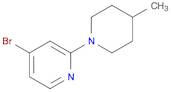 Pyridine, 4-bromo-2-(4-methyl-1-piperidinyl)-