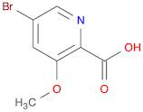 2-Pyridinecarboxylic acid, 5-bromo-3-methoxy-