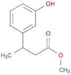 Benzenepropanoic acid, 3-hydroxy-β-methyl-, methyl ester