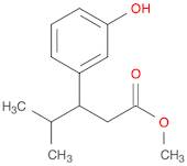 Benzenepropanoic acid, 3-hydroxy-β-(1-methylethyl)-, methyl ester