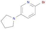Pyridine, 2-bromo-5-(1-pyrrolidinyl)-
