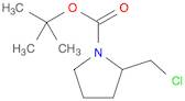 1-Pyrrolidinecarboxylic acid, 2-(chloromethyl)-, 1,1-dimethylethyl ester