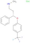 Benzenepropanamine, N-methyl-γ-[4-(trifluoromethyl)phenoxy]-, hydrochloride (1:1), (γS)-
