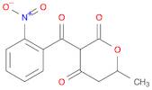 2H-Pyran-2,4(3H)-dione, dihydro-6-methyl-3-(2-nitrobenzoyl)-