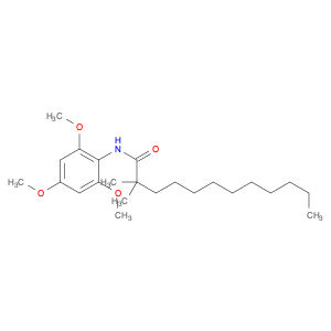 Dodecanamide, 2,2-dimethyl-N-(2,4,6-trimethoxyphenyl)-