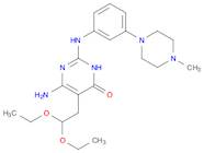 4(3H)-PyriMidinone, 6-aMino-5-(2,2-diethoxyethyl)-2-[[3-(4-Methyl-1-piperazinyl)phenyl]aMino]-