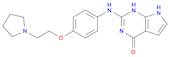 4H-Pyrrolo[2,3-d]pyriMidin-4-one, 3,7-dihydro-2-[[4-[2-(1-pyrrolidinyl)ethoxy]phenyl]aMino]-