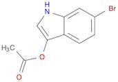 1H-Indol-3-ol, 6-bromo-, 3-acetate