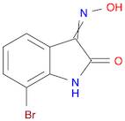 1H-Indole-2,3-dione, 7-bromo-, 3-oxime
