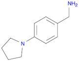 Benzenemethanamine, 4-(1-pyrrolidinyl)-