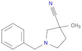 3-Pyrrolidinecarbonitrile, 3-methyl-1-(phenylmethyl)-