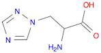1H-1,2,4-Triazole-1-propanoic acid, α-amino-