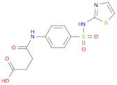 Butanoic acid, 4-oxo-4-[[4-[(2-thiazolylamino)sulfonyl]phenyl]amino]-