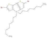 4H-Silolo[3,2-b:4,5-b']dithiophene, 2,6-dibromo-4,4-dioctyl-