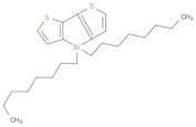 4H-Silolo[3,2-b:4,5-b']dithiophene, 4,4-dioctyl-