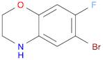 2H-1,4-Benzoxazine, 6-bromo-7-fluoro-3,4-dihydro-