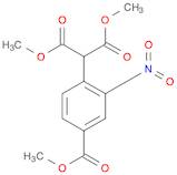 Propanedioic acid, 2-[4-(methoxycarbonyl)-2-nitrophenyl]-, 1,3-dimethyl ester