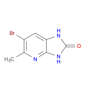 2H-Imidazo[4,5-b]pyridin-2-one, 6-bromo-1,3-dihydro-5-methyl-