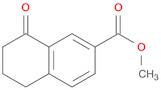 2-Naphthalenecarboxylic acid, 5,6,7,8-tetrahydro-8-oxo-, methyl ester