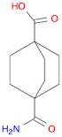 Bicyclo[2.2.2]octane-1-carboxylic acid, 4-(aminocarbonyl)-
