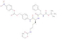 L-Lysinamide, N-[(1,1-dimethylethoxy)carbonyl]-L-phenylalanyl-N-[4-[[[(4-nitrophenoxy)carbonyl]oxy]methyl]phenyl]-N6-[(2-propen-1-yloxy)carbonyl]-