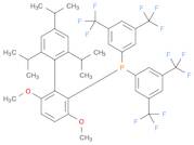 Phosphine, bis[3,5-bis(trifluoromethyl)phenyl][3,6-dimethoxy-2',4',6'-tris(1-methylethyl)[1,1'-biphenyl]-2-yl]-