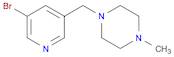 Piperazine, 1-[(5-bromo-3-pyridinyl)methyl]-4-methyl-