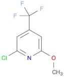 Pyridine, 2-chloro-6-methoxy-4-(trifluoromethyl)-