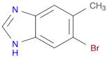 1H-Benzimidazole, 6-bromo-5-methyl-