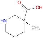 3-Piperidinecarboxylic acid, 3-methyl-