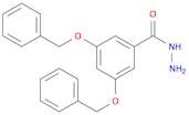 Benzoic acid, 3,5-bis(phenylmethoxy)-, hydrazide