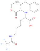 Benzenebutanoic acid, α-[[(1S)-1-carboxy-5-[(2,2,2-trifluoroacetyl)amino]pentyl]amino]-, 1-ethyl ester, (αS)-