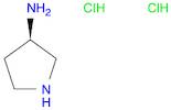 3-Pyrrolidinamine, hydrochloride (1:2), (3R)-