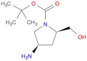 tert-butyl (2R,4R)-4-amino-2-(hydroxymethyl)pyrrolidine-1-carboxylate